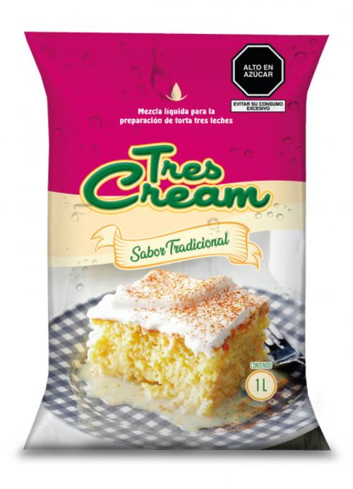 Tres Cream: Mezcla Líquida para Tres Leches
